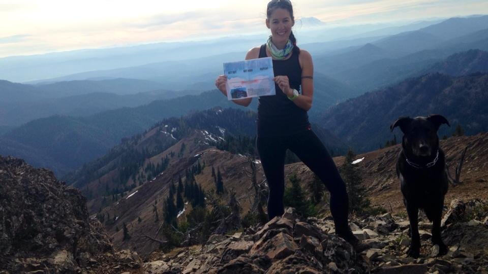 On the summit of Miller Peak in the Teanaway in 2012 with my 