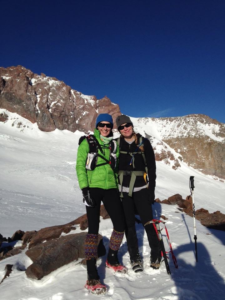At Camp Muir - we made it!